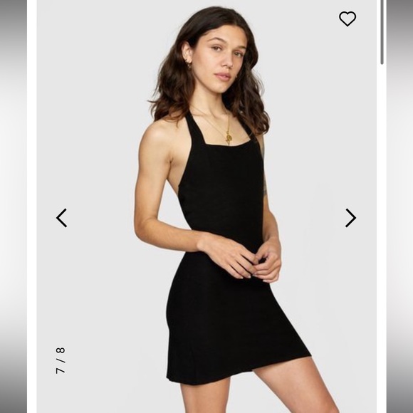 NWT RVCA RUSHMORE HALTER DRESS - Picture 4 of 10